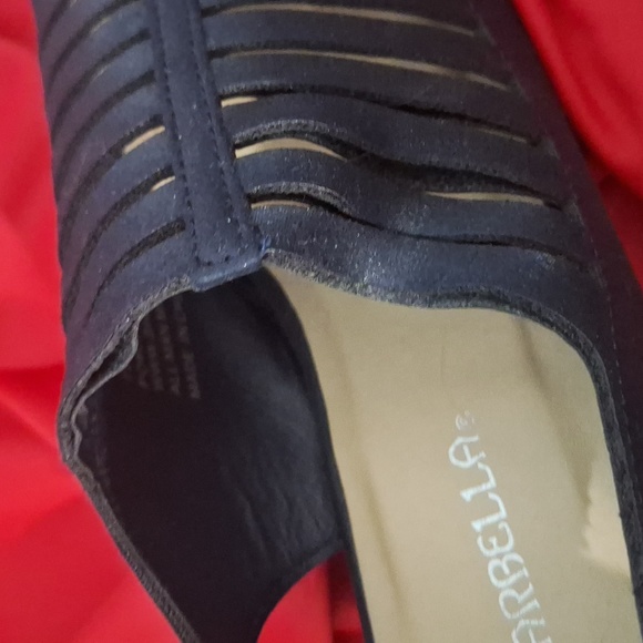 Blue Marbella brand open toed heels - Picture 6 of 6